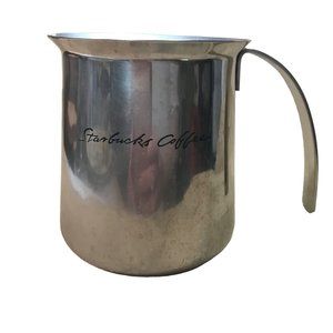 Starbucks  Barista Coffee Stainless Steel 18-8 Frothing Pitcher Cup Vintage Rare